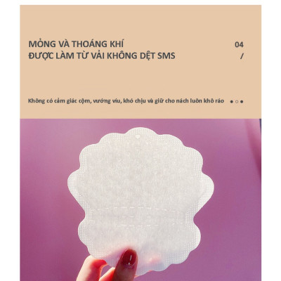 Hộp 40 Miếng Dán Thấm Mồ Hôi Nách P98 - Hạn Chế Mồ Hôi Nách [ CÓ CHE TÊN KHI GIAO HÀNG ]