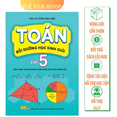 Sách - Toán bồi dưỡng học sinh giỏi Toán 5