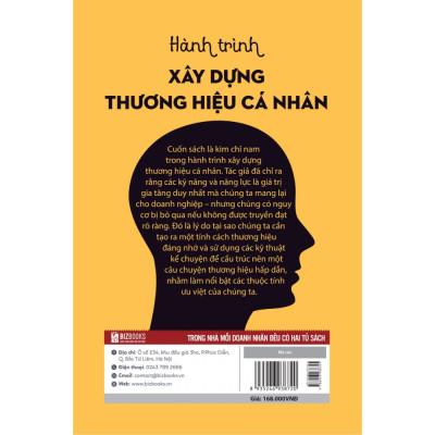 Sách - Hành trình xây dựng thương hiệu cá nhân - MCBooks