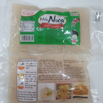 Combo 2 Gói Miến Nưa Vị Nguyên Das Keto 240g