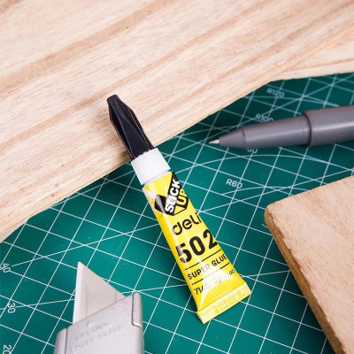 Bộ 4 Keo 502 3gr - Deli 7146