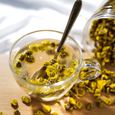 Trà Hoa Cúc Vàng Sấy Khô Nguyên Bông DK Harvest - Ngủ ngon sâu giấc, sáng mắt, thanh nhiệt