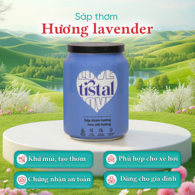 Tistal Sáp Thơm Ô tô Khử Mùi, Thơm Lâu, Thiết Kế Sang Trọng