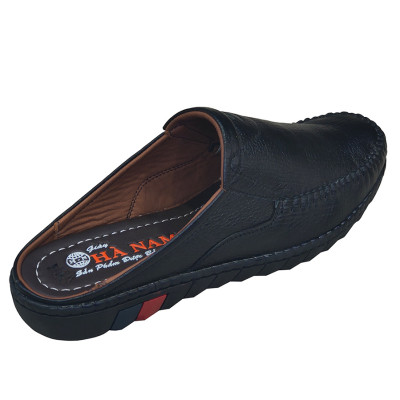 Dép Bít Mũi Nam HA NAM Da Bò Thật Cao Cấp GSB2101