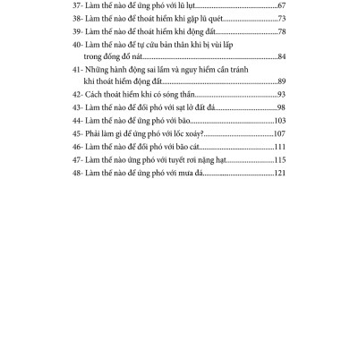 An Toàn Khi Tham Gia Các Hoạt Động Ngoài Trời Và Phòng Chống Thiên Tai