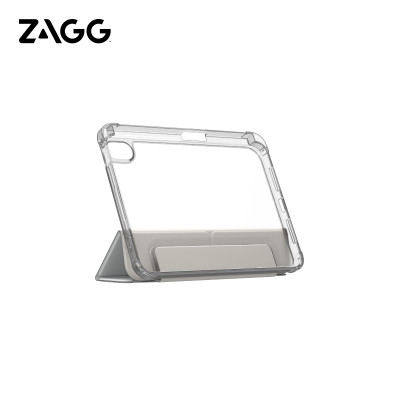 Ốp lưng iPad mini 2024 ZAGG Hampton Folio Light Gray, chống sốc bảo hành 1 năm - Hàng chính hãng