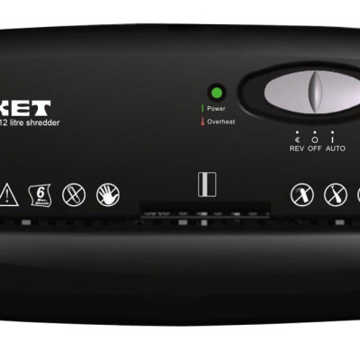 Máy hủy giấy 12 lít cao cấp TEXET CC612N - Hàng chính hãng