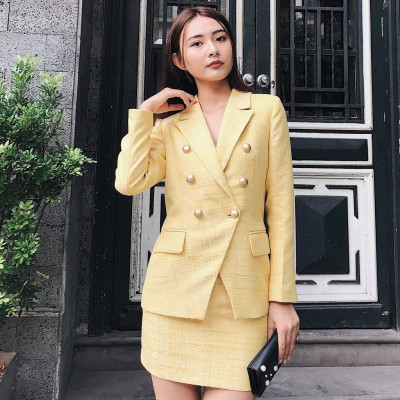 Chân váy ngắn nữ họa tiết kẻ 2NDDATE SK013GBH