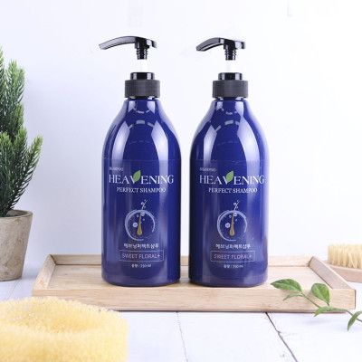 Bộ chăm sóc tóc Dầu Gội & Dầu Xả dưỡng chất suôn mượt Heavening 750ml tặng kèm mũ tắm họa tiết hoa