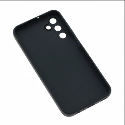 Ốp lưng dành cho SamSung Galaxy A35 dẻo màu đen bảo vệ camera sau, chống bám vân tay - Hàng chính hãng