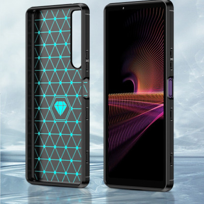 Ốp lưng chống sốc Likgus cho Sony Xperia 1 Mark 3 (chuẩn quân đội, chống va đập, chống vân tay) - Hàng chính hãng