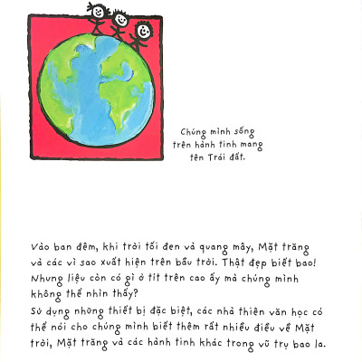 Cuốn Sách Lớn Rực Rỡ Về - Nhà Thiên Văn Học (Kèm Từ Vựng Song Ngữ)