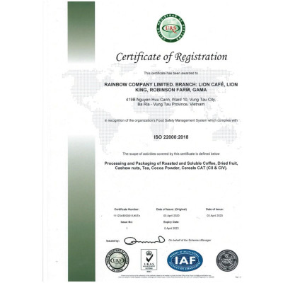 [Tặng Phin Cà Phê] Hộp Quà Cà Phê Rang Xay Chồn Thượng Hạng - LION Cafe - Hộp 350gr