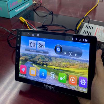 Màn hình DVD Android cao cấp 9-10 inch Wifi, 4G dùng cho tất cả các loại xe ô tô LV–AD900 4+64 -Hàng Chính Hãng