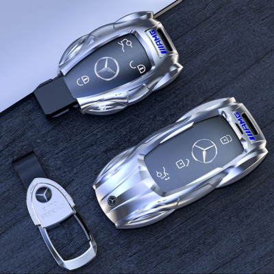 Ốp Chìa Khóa Mercedes C180 C200 C250 C300 E180 E200 E300 Glc200 Glc250 Glc300, Mercedes GLC...