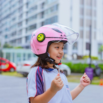 Mũ Bảo Hiểm 3/4 Một Kính LS2 OF602 Funny