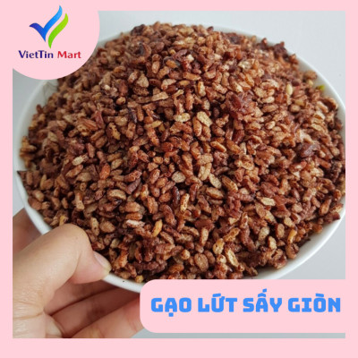 Gạo Lứt Sấy Giòn Tẩm Gia Vị Viettin Mart 1kg