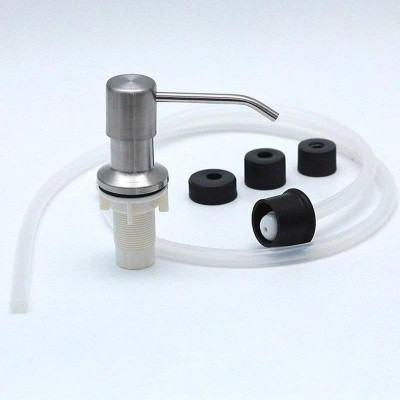 Bộ Vòi Bơm Hút Nước Rửa Chén Gắn Âm Chậu Bằng Inox Xoay 360 - Dây dẫn nối dài tiện lợi dễ sử dụng