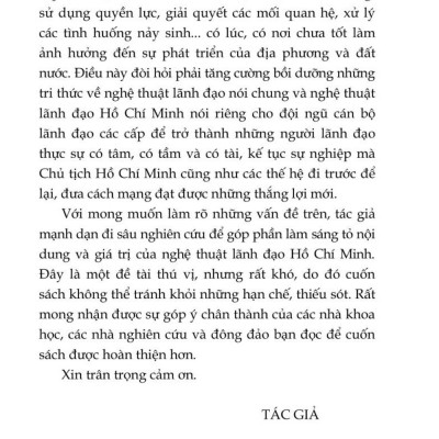 Giáo trình tư tưởng Hồ Chí Minh về công nhân, nông dân, trí thức ( bản in 2024)