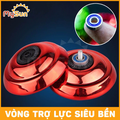 Con quay Yoyo phát sáng Yoyo chuyên nghiệp kim loại linh thú thần hổ rồng nhạy giá rẻ Yo yo 1a
