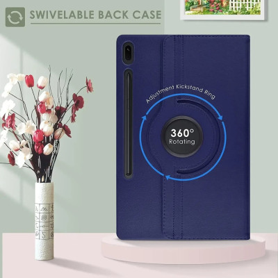Case bao da chống sốc xoay 360 độ cho Samsung Galaxy Tab S9 / S9 Plus / S9 Ultra hiệu HOTCASE (thiết kế siêu mỏng hỗ trợ Smartsleep, gập nhiều tư thế, tản nhiệt tốt) - hàng nhập khẩu