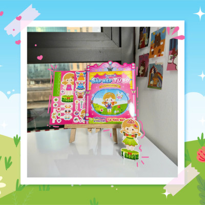 Combo Trò Chơi Sắp Xếp Tủ Đồ Cùng Mika Xinh Đẹp (Bộ 5 Cuốn) - MEGA