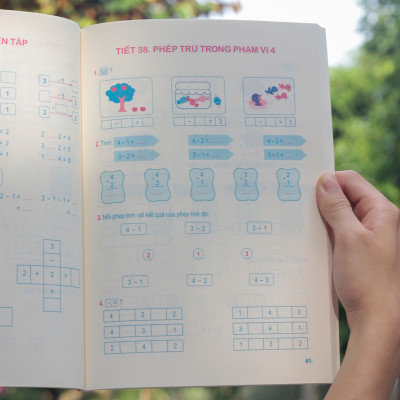 Sách: Combo Tuyển Chọn Đề Ôn Luyện Và Tự Kiểm Tra Toán Lớp 1  + 2 Cuốn Toán Nâng Cao Lớp 1