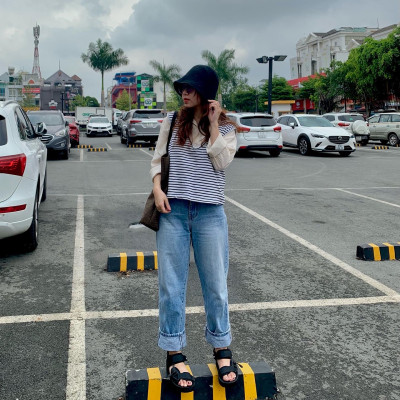 Giày Sandal Nữ The Bily 01W Quai Chéo Dây Rút - Màu Xám BL01WX