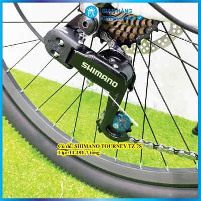 XE ĐẠP ĐỊA HÌNH ASUKA BÁNH 26 inch KHUNG NHÔM