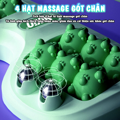 Dụng Cụ Massage Bàn Chân Bấm Huyệt Nikio NK-05C - Massage Cơ Bắp Giúp Giảm Đau Và Thư Giãn Toàn Thân