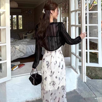 Áo khoác len nữ gài nút phong cách Hàn Quốc xinh xắn năng động