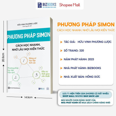 Sách - Phương Pháp Học Tập Của Simon - Cách Học Nhanh, Nhớ Lâu Mọi Kiến Thức -  Phát Triển Bản Thân Mỗi Ngày - MCBooks