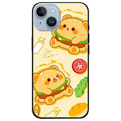 Ốp lưng dành cho Iphone 14 - Iphone 14 Plus - Iphone 14 Pro - Iphone 14 Pro Max - Gấu Hamber