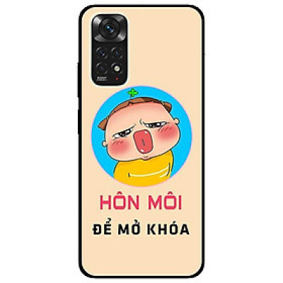 Ốp lưng dành cho Xiaomi Redmi Note 11 4G mẫu Hôn Mở Khoá