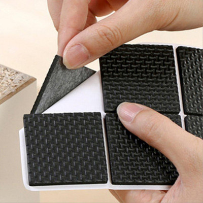 Miếng Lót Chân Ghế, Bàn, Giường, Tủ Hình Vuông (30 Miếng)