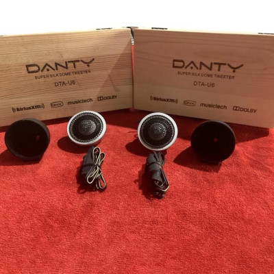 Loa Treble Danty DTA-U6 - Cao Cấp - Lắp cho xe ô tô - Tiếng Treble sắc nét rõ ràng Điện trở chỉ 4 Ohm 120W