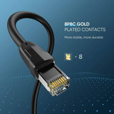 Ugreen UG80727NW121TK 15M CAT8 S/FTP Cáp mạng toàn đồng truyền dữ liệu giữa các máy tính - HÀNG CHÍNH HÃNG
