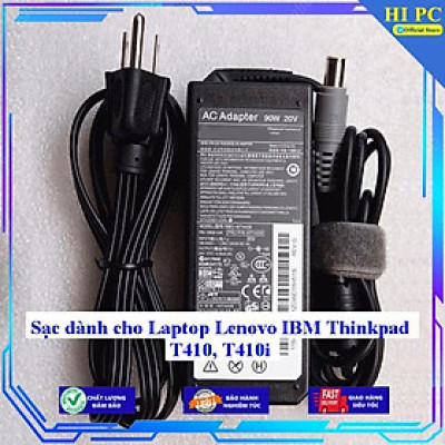 Sạc dành cho Laptop Lenovo IBM Thinkpad T410 T410i - Kèm Dây nguồn - Hàng Nhập Khẩu