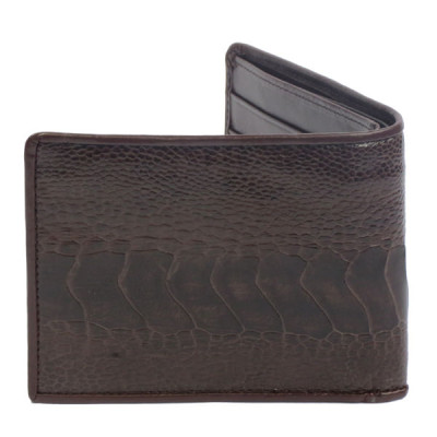 Ví nam Huy Hoàng da đà điểu màu vàng bò, đen, nâu đất, nâu đỏ HT2401-02-03-04