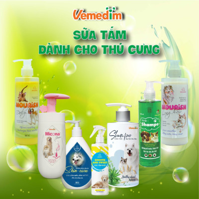 Vemedim Feline milk sữa bột dành cho mèo con, mèo lớn, mèo đang mang thai và dưỡng bệnh, gói 100g