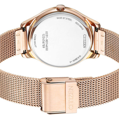 Đồng Hồ Nữ Citizen Dây Thép Không Gỉ EM0508-80Y - Mặt Xà Cừ