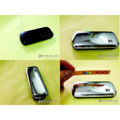 Decal trang trí ô tô chrome màu bạc/vàng tráng gương chống trầy dán xe cao cấp {Khổ lớn}