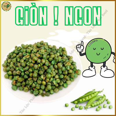 ĐẬU HÀ LAN SẤY TỎI ỚT GIÒN NGON TÂN LỘC PHÁT