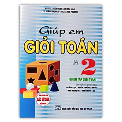 Sách - Giúp Em Giỏi Toán Lớp 2 (Vở ôn tập cuối tuần)