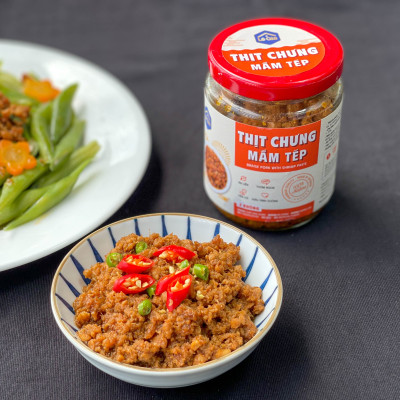 Thịt chưng mắm tép Lê Gia