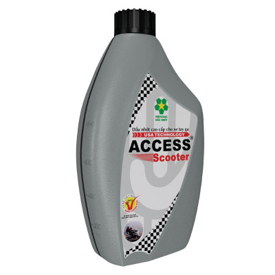 Combo nhớt xe tay ga cao cấp Mekong ACCESS Scooter 800ml tặng kèm nhớt hộp số ACCESS Gear Oil 120ml