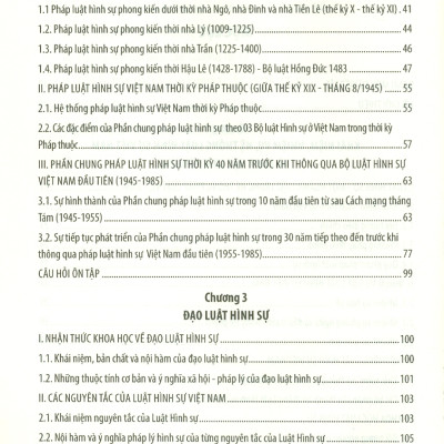 Giáo Trình Luật Hình Sự Việt Nam (Phần Chung) - GS. TSKH. Lê Văn Cảm, PGS. TS. Trịnh Tiến Việt - Tái bản, có sửa đổi bổ sung - (bìa mềm)
