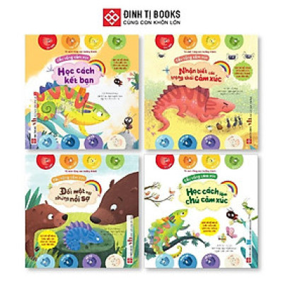 Sách - Cầu Vồng Cảm Xúc - Combo 4 Cuốn - Đinh Tị Books