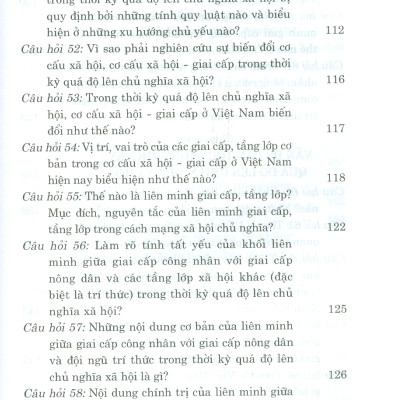 Hỏi - Đáp Môn Chủ Nghĩa Xã Hội Khoa Học (Dành cho bậc đại học hệ chuyên và không chuyên lý luận chính trị)