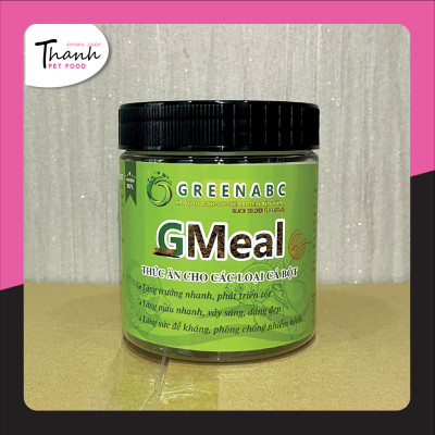 Thức ăn Cá Bột, Cá Thủy Sinh nhãn GREENABC – Độ đạm 40% giúp tăng trưởng nhanh, tăng đề kháng, lên màu – Hộp 200g